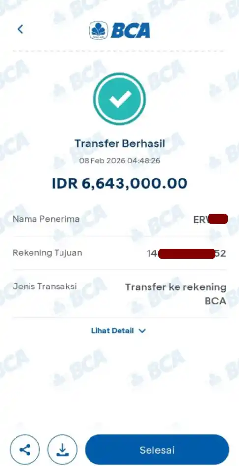 Bukti Transfer